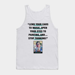 Kadinsky Quote Tank Top